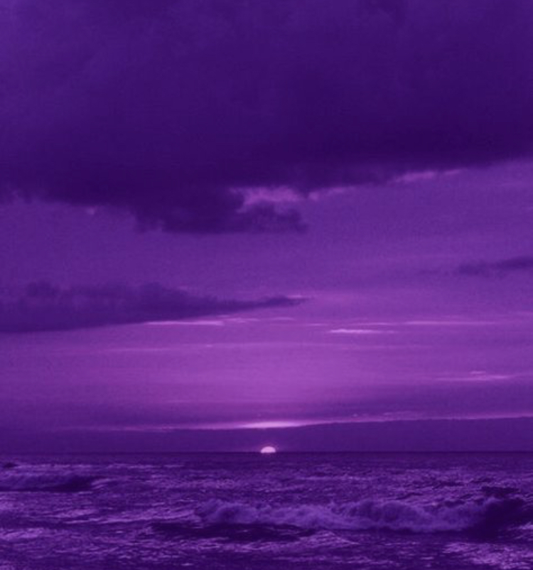 purple sunset